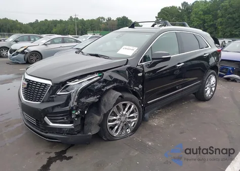 2021 Cadillac Xt5 Fwd Luxury z USA, uszkodzony, nr VIN 1GYKNAR44MZ143440